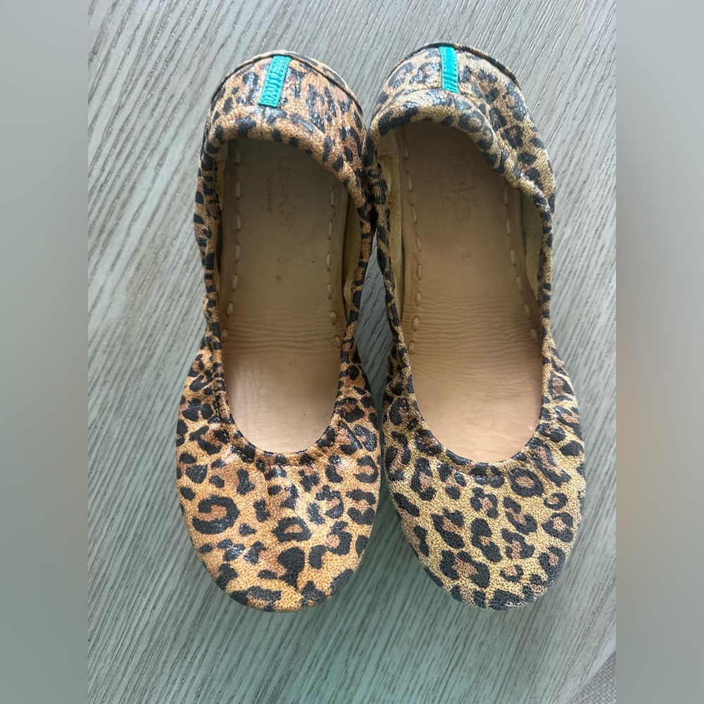 Tieks Leopard Print Ballet Flats